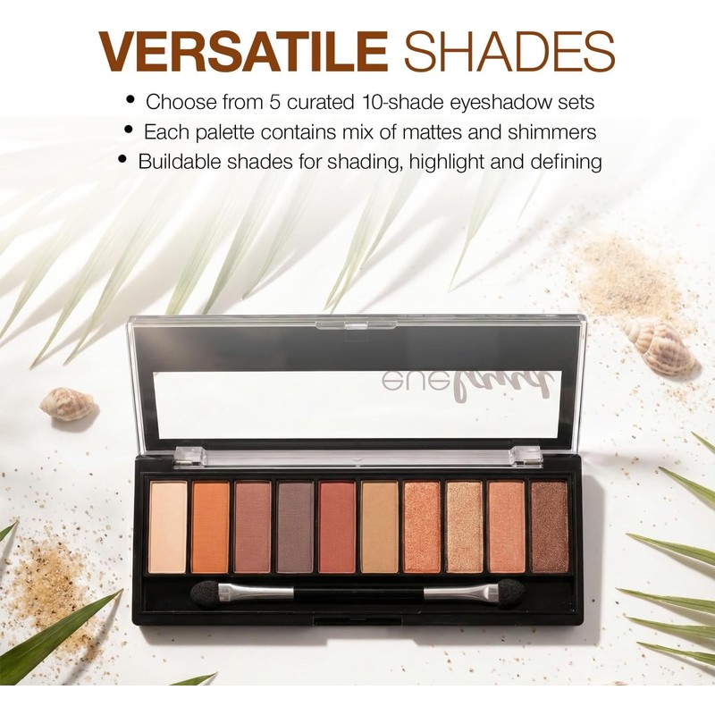 Palladio Eyeland Vibes Paleta de Sombras de Ojos 10 Tonos