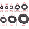 TAORAYO Nylon Flat Washer Flat Washer Crush Flat Washer Drain