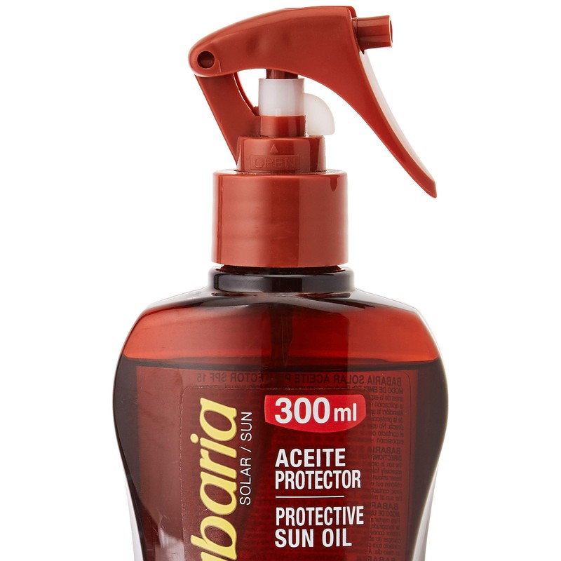 Babaria Monoi Tahiti Aceite Spf15 Proteccion Media 300 ml