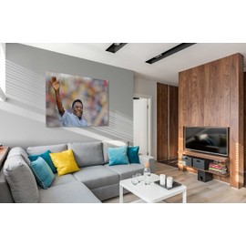 SpiritualHands Pele Soccer Poster, Picture of Pele Pele Quote Poster, Soccer Poster Pele Canvas Art, Soccer Pele Memorabilia Print Picture (Pele No 13, 19" x 28" - Ready to Hang)