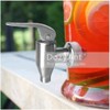 DOZYANT Beverage Dispenser Push Style Spigot,Stainless Steel Polished Finished, Water