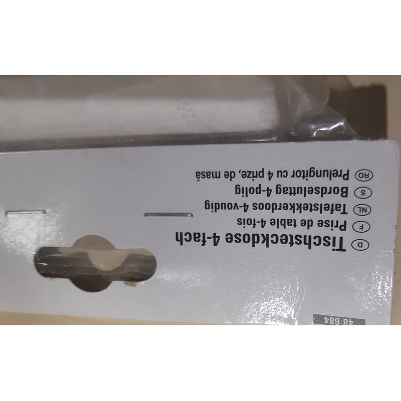 UNITEC TSD 4-Way without Cable White 250 V