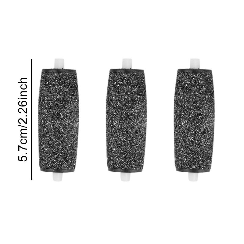 [Pack of 12] Extra Coarse Mineral Replacement Rollers for Scholl