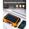 Multifunction Rechargeable Emergency Light with Stand - Solar Portable Work