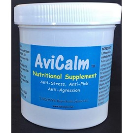 Taxonyx Science Inc AviCalm Calming Supplement for Birds - Compare to Avitech! (16 oz)