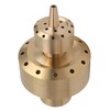 Copper Double Column Fountain Nozzle Music Fountain Landscape Scenery Nozzle