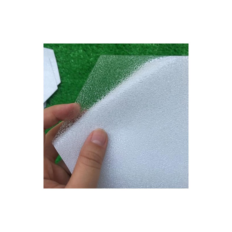 Almohadilla de tracción de surf transparente hexagonal para tabla de