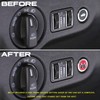 DECALEPIC Push Start Button Cover for Dodge Challenger Charger Durango