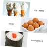 ULTECHNOVO 3pcs Sushi Roll Ice Cream Cone Display Holder Stable