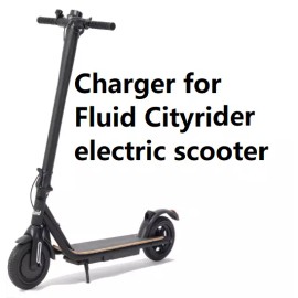 coming data AC Adapter battery Charger for  Fluid Cityrider city rider electric scooter