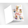 Leaving Card for Colleagues with Envelope in XXL Format A4