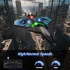 FUNPX Foam RC Airplane with Cool Led Light, 360° Flip