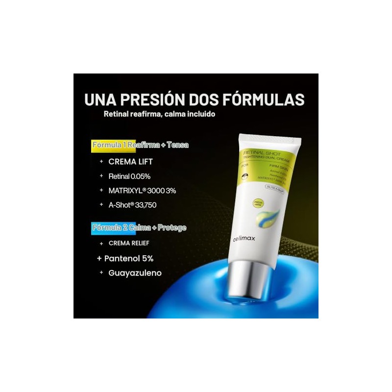 celimax The Vita-A Retinal Shot Tightening Dual Cream, 50ml