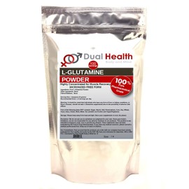 Pure L-Glutamine 5000mg Powder (1 lb) Bulk Supplements