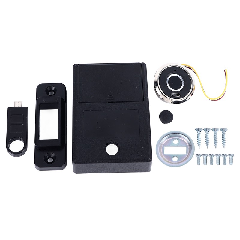 Fingerprint Cabinet Lock Prevent Theft Fast Unlocking Smart Biometric Drawer