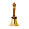 "ARSUK School Hand Bells Brass plated Shiny And Heavy Product