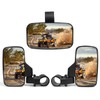 UTV Rear View Mirror And Center View Mirror With 1.75"