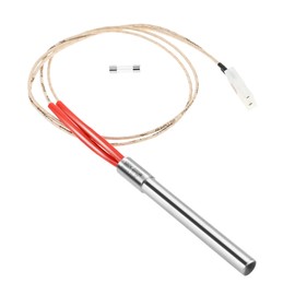 Upgraded 16801-20B Hot Rod Igniter Kit ?200W 120V, 1,200癋 High-Temp Ignition Compatible with Oklahoma Joe抯 Rider 600/900/Combo/DLX Grill, Durable Heating Element with Fuse ?Direct Replacement Part