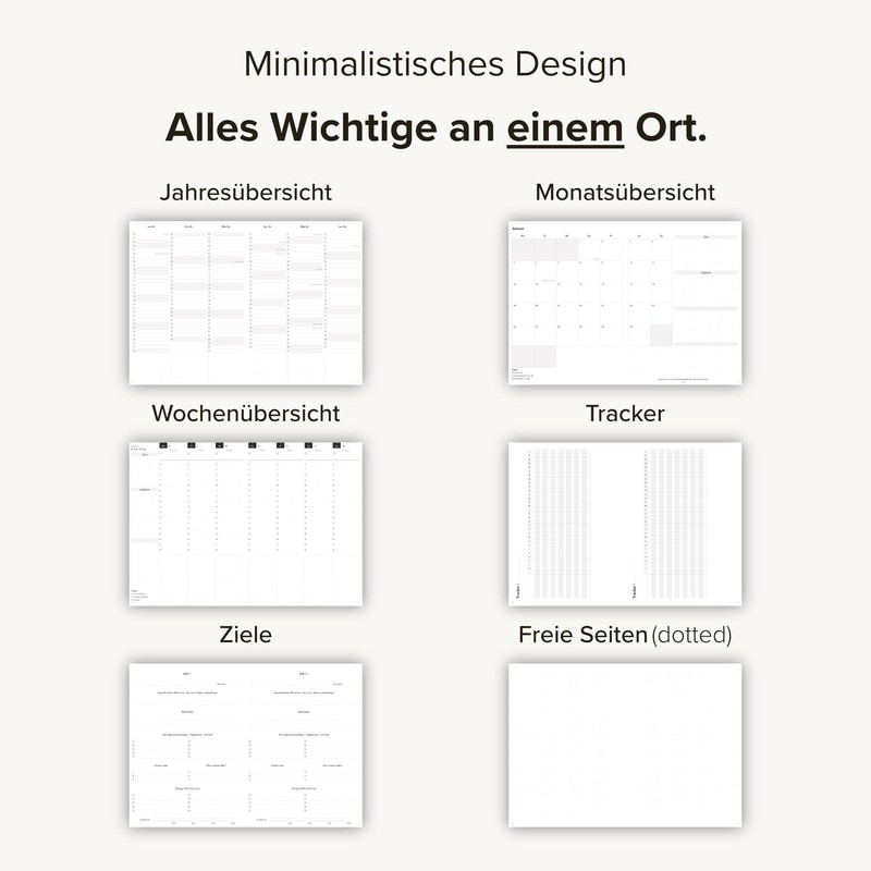 Pareto Planner 2026 | Black