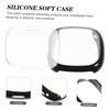 jojofuny 2pcs TPU Watch Case Cover for Full-Coverage Smartwatch Protector