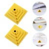 Outanaya 10pcs Flag Holders for Decoration Durable Small Desk Flag