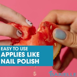 BARIELLE Top Coat - High Shine Top Coat Infused with Vitamin E, Garlic & Horsetail Extract .47 oz.