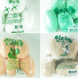 Facial soap (5 packs) cucumber soap ginseng soap apricot soap face soap Cucumber soap 5p 2ea
