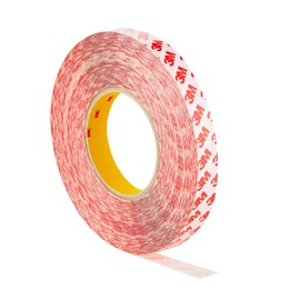 Dpm tapes - Double Sided GPT PET Tape: Strong Adhesion, Sticks to Difficult Surfaces, Thickness 0.21mm, Resistant to 150°C, UV Resistance ex 9088 (19mm x 50m)