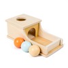 Edición Ocupada Caja de Permancia de Objetos de Madera para