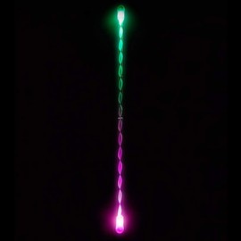 EmazingLights Elite Flow Levitation Wand 26" - Indoor Short String Light Up LED Leviwand for Raves and Music Festivals