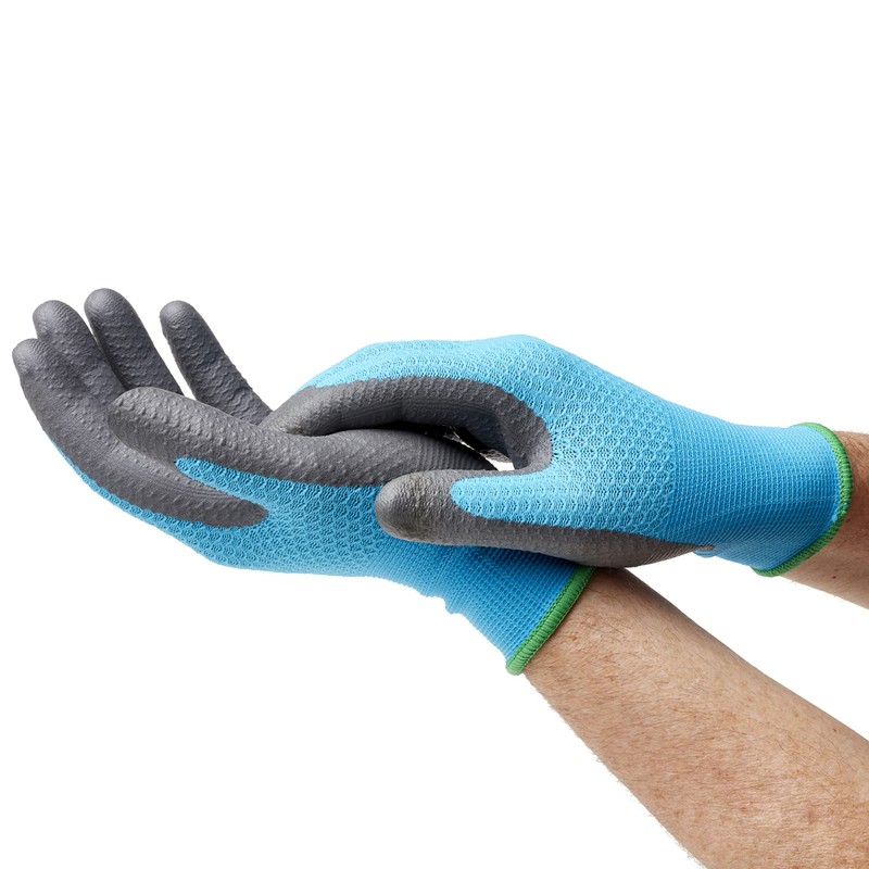 Spontex Summer Worker PU Coated Work Gloves EN 388 Touch
