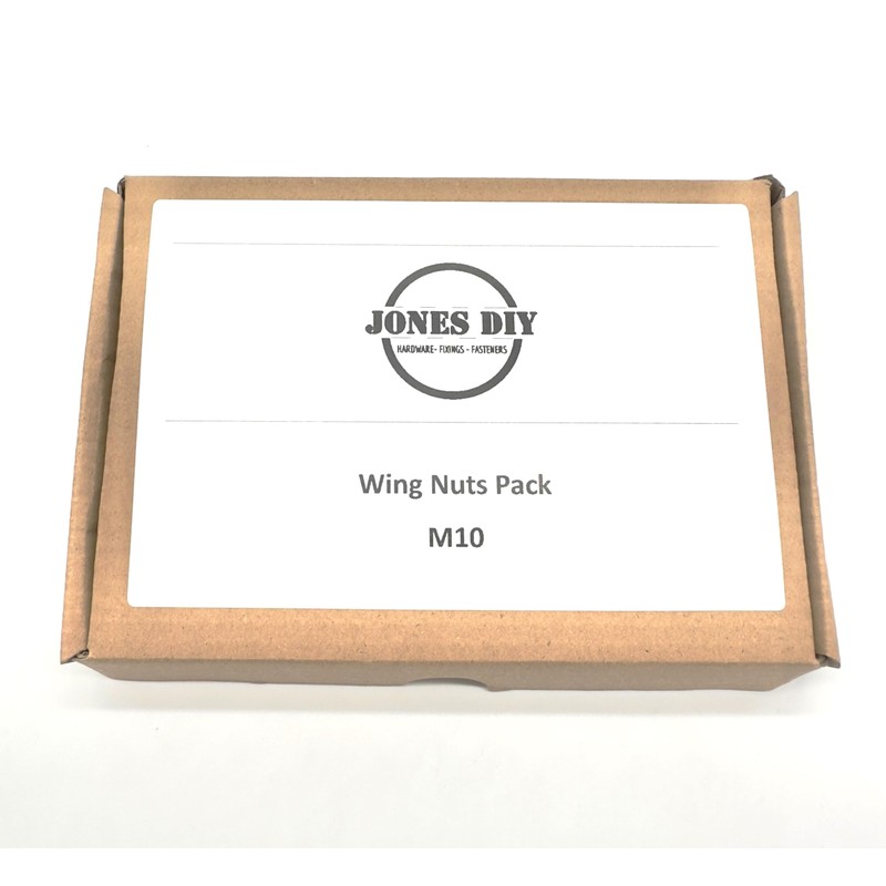 Pack of 40 M10 Wing Nuts | Steel Butterfly Nuts
