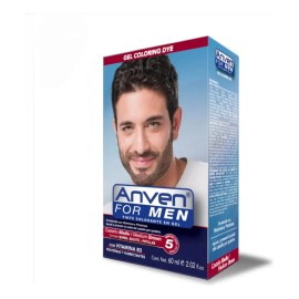 Tinte Para Caballero Tono Castaño Medio Anven For Men 5 Min
