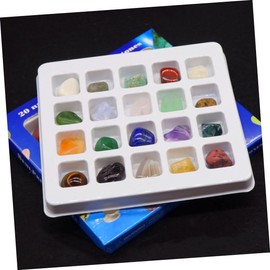 VILLFUL Educational 20 Types Natural Ore Stones Crystal Minerals Specimens Set