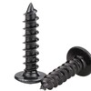 BACSHBY 20 Pcs M3x8mm Self-Tapping Wood Screws Carbon Steel Mushroom