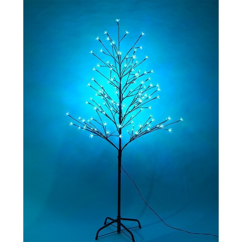 Lightshare Cherry Blossom Lighted Tree 5 Feet, RGB with Remote