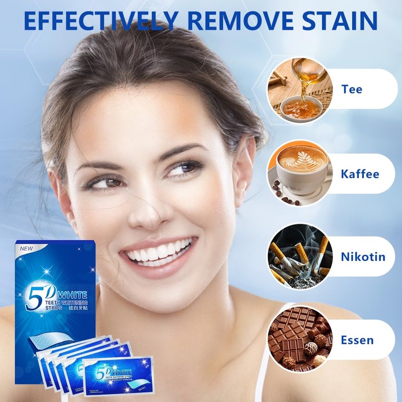 28 Piece Professional Teeth Whitening Strips –14 Treatments | Enamel-Safe,
