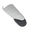 Metaltex Oven Glove/Mitt, XL, with Anti-Slip Grip, Grey