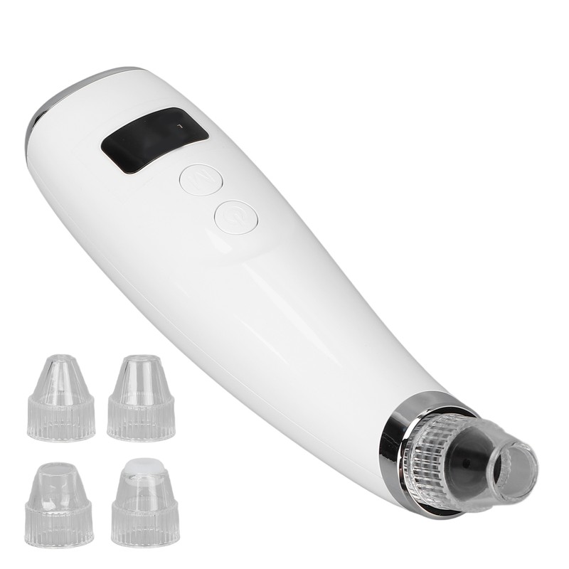 Electric Blackhead Vacuum Cleaner LED Display 3 Strength Blackhead Extractor