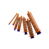 Vesco Medical ENFit Amber Syringes 3ml (Pack of 50)