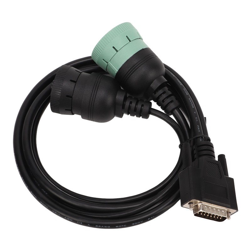 DB15 to 6P J1708 9p J1939 Diagnostic Adapter Cable 402048