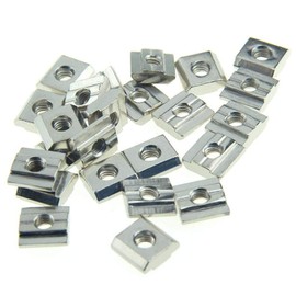 30pcs 3030 Series Sliding T Nuts Metric M5 Thread Slide in Hammer Head T-Nut for Standard 8mm T-Slot Aluminum Extrusion Profile （3030 Series M5）