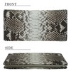 Bliss Leather, Genuine Diamond Python, Snakeskin Long Wallet, Bi-fold, Genuine