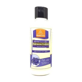 Khadi Pure Herbal Lavender Fairness Lotion with Shea Butter, 210 ml