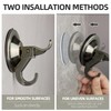 Suction Cup Hooks,5 Pack Reusable Suction Cup Hangers with Ultra-Thin