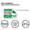 Emergency Eye Wash Station Sign Emergency Eyewash Station Sticker Labels