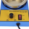 300W 100mm Lead free Solder Pot Soldering Desoldering Bath Titanium