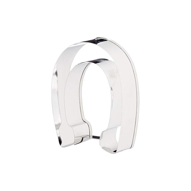 Städter Ausstechform, Edelstahl, Silber, ca. 7,5 cm