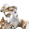 Couples Kiss Sculpture Exquisite Decorative Resin Kissing Lover Figurine Home