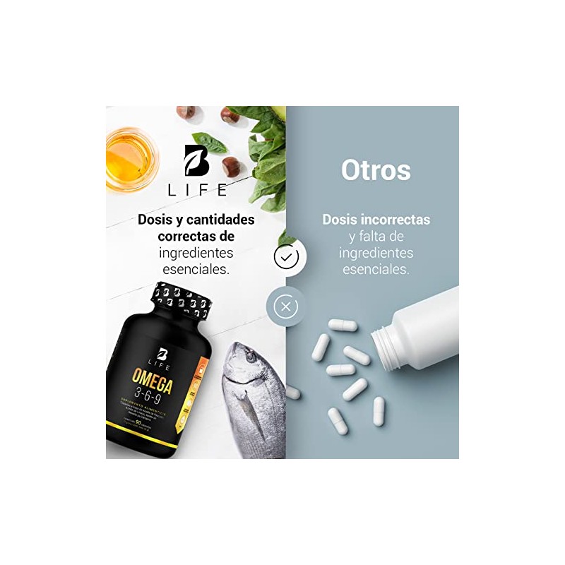 Life Omega Aceite Pescado Epa Dha Linaza Cápsulas